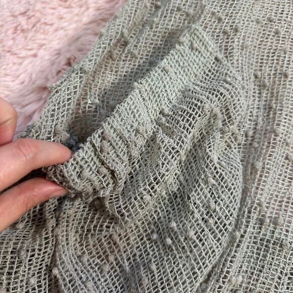 Gorgeous Pretty Angel gray gauzey material poncho - Picture 6 of 8